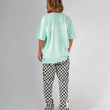 #UP-TOWN CHECKER PANTS