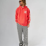 #UP-TOWN CHECKER PANTS