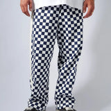 #UP-TOWN CHECKER PANTS