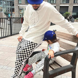 #UP-TOWN CHECKER PANTS