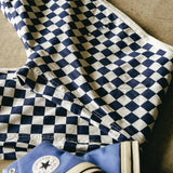 #UP-TOWN CHECKER PANTS