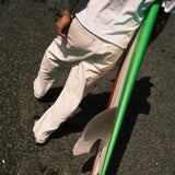 NEEDBY heritage×CAPTAINS HELM #HELM WHITE RELAX DENIM PANTS