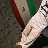 NEEDBY heritage×CAPTAINS HELM #HELM WHITE RELAX DENIM PANTS