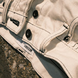 NEEDBY heritage×CAPTAINS HELM #HELM WHITE RELAX DENIM PANTS