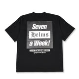 CAPTAINS HELM #SEVEN A WEEK SS TEE