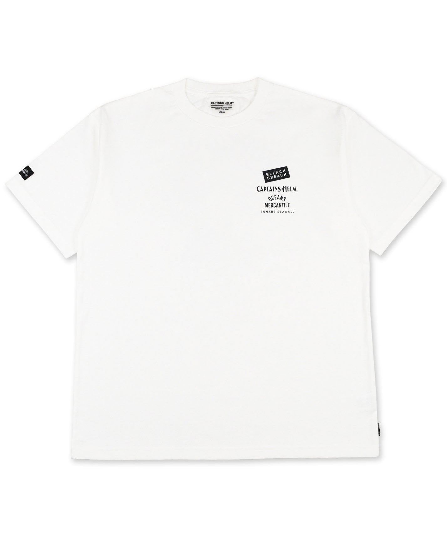 【ORDER ITEM】OCEANS MERCANTILE × CAPTAINS HELM #”BLEACH IS A BREACH” SS TEE