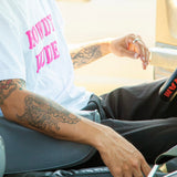 #LIFE HAPPENS SS TEE