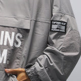 CAPTAINS HELM　#NYLON HALF-ZIP WP JACKET