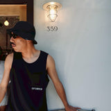 CAPTAINS HELM　#LOGO POCKET TANK TOP