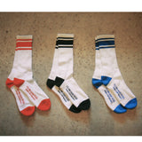VIBSOX × CAPTAINS HELM #PLAYERS RIB LINE SOCKS
