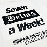 CAPTAINS HELM #SEVEN A WEEK SS TEE