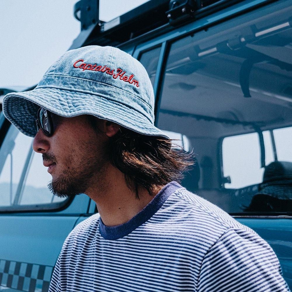 上品なファッション CAPTAINS HELM HAT BALL #DENIM 帽子