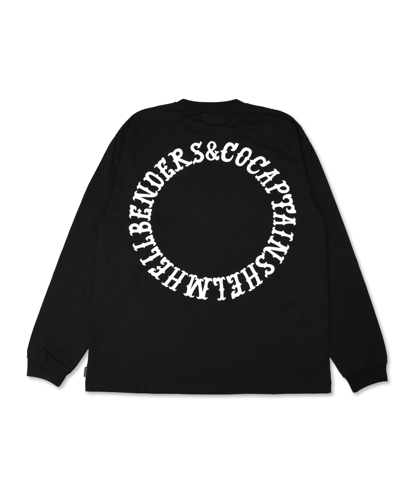 【ORDER ITEM】HELLBENDERS&CO × CAPTAINS HELM　#CIRCLE LOGO POCKET LS TEE